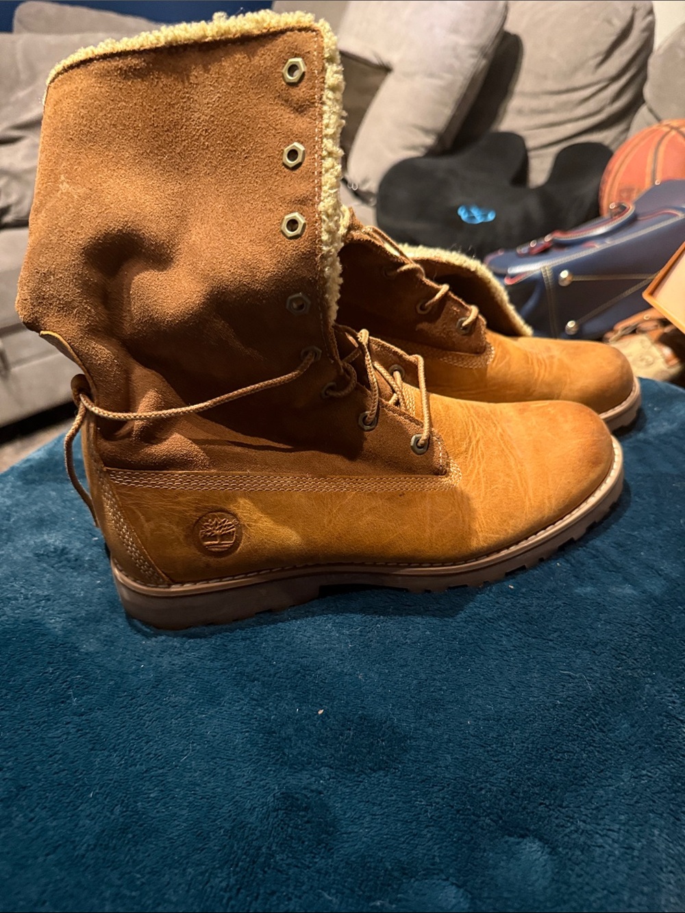 Timberland Teddy Fleece Fold Down